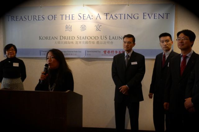 Lee Anne Wong at Treasures of the Sea - Korean Dried Abalone and Sea Cucumber
