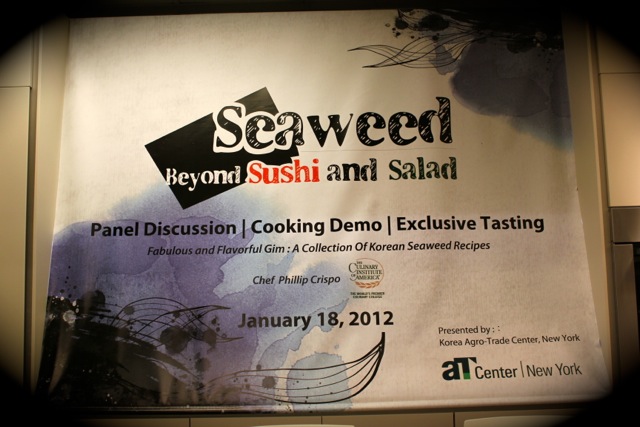 Korean Seaweed - Beyond Sushi and Salad - New York event